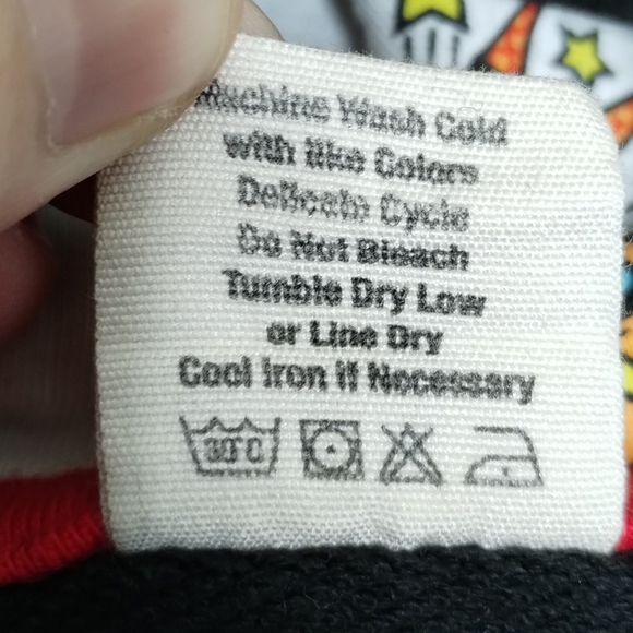 TomBoyX French Terry Zip Up Hoodie Black with Kapow! Size 3X - Picture 7 of 7